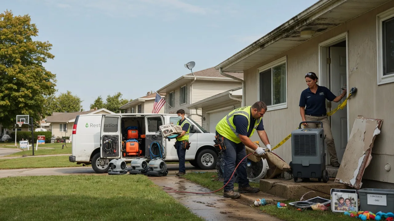 Water Damage Restoration in Sunset, LA near me